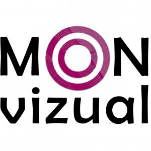 Monika Pustajová - MONVIZUAL logo